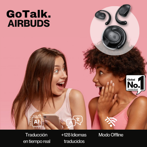 GOTALK™ Auriculares Traductores con IA